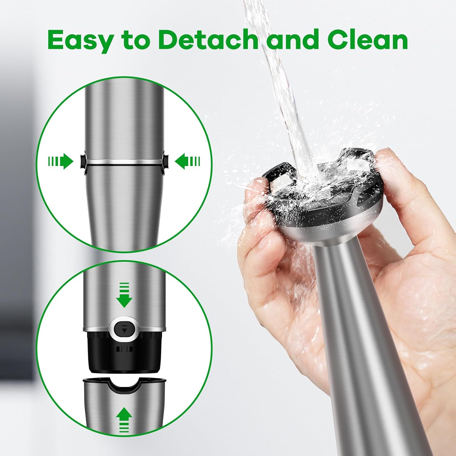 Turelar 1100-Watt Handheld Immersion Blender & 5-in-1 Hand Blender Set - Black - Image 9